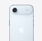 iPhone Air, vỏ ngoài mặt sau, màu xanh da trời, hệ thống camera Fusion Main ở phần nhô lên phía trên cùng
