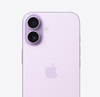 iPhone 17, vỏ ngoài mặt sau, màu tím oải hương, hệ thống camera Dual Fusion trên cùng bên trái